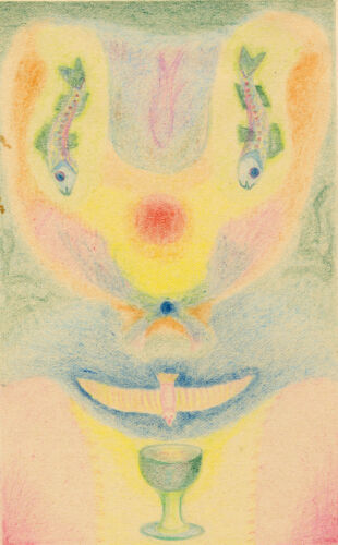 Drawing by Karl Konig for week 48 of Rudolf Steiner's Calendar of the Soul